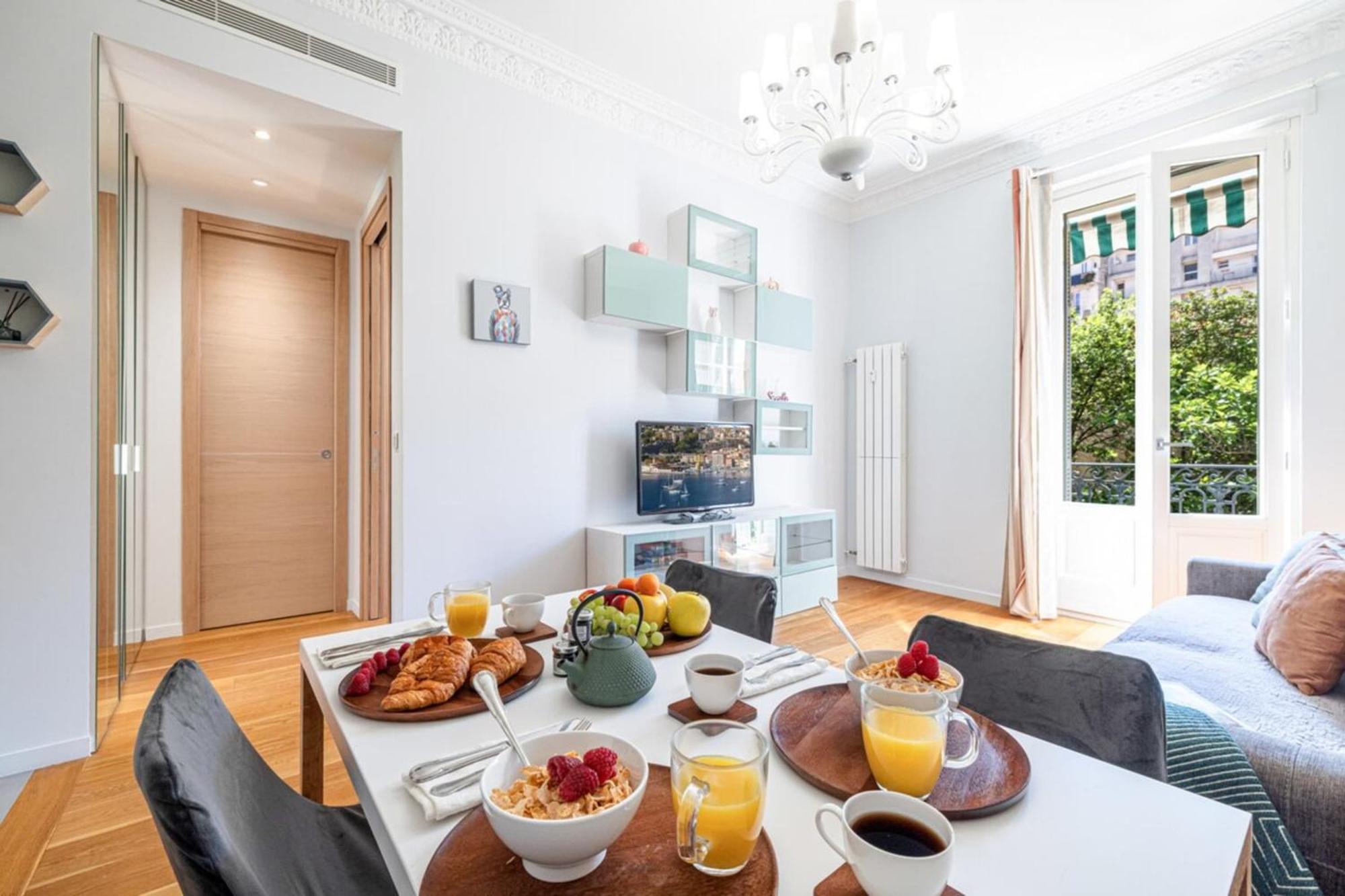 Joffre 49-D - Charming 2 Bedroom - Carre D'Or Nice Exteriér fotografie