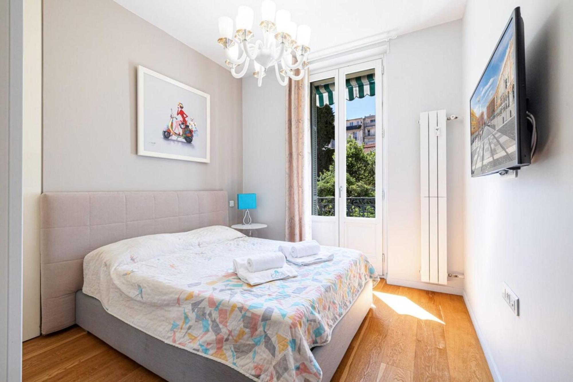 Joffre 49-D - Charming 2 Bedroom - Carre D'Or Nice Exteriér fotografie